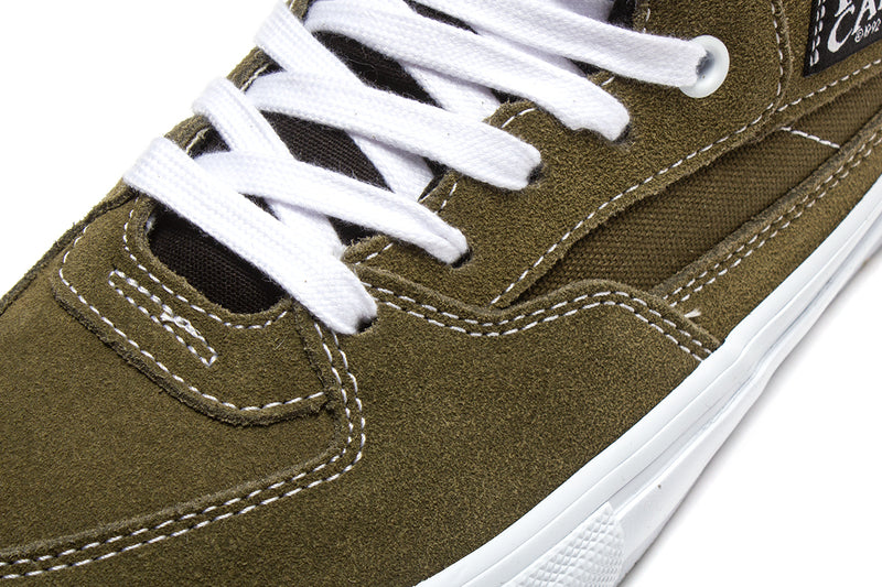 Vans Skate Half Cab Dark Olive / White  Edit alt text