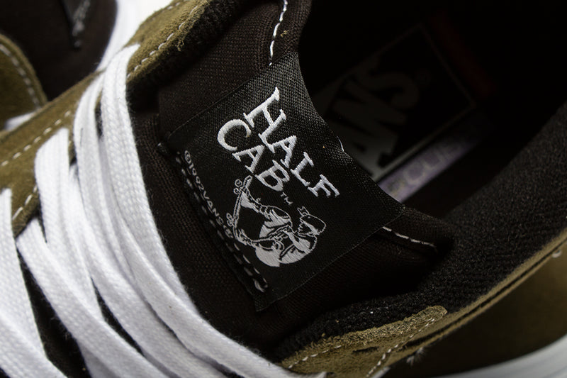 Vans Skate Half Cab Dark Olive / White  Edit alt text