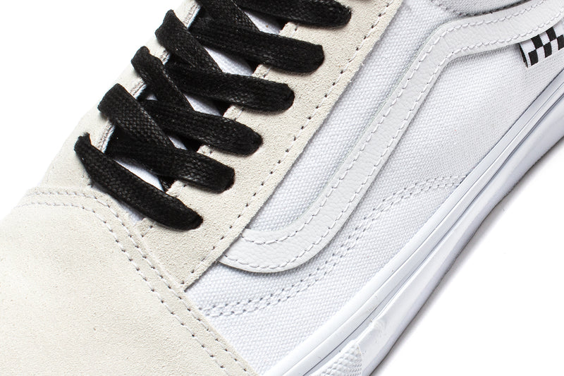 Vans | Skate Old Skool VCU Style # VN0A4BWAWHT1 Color : Essential White