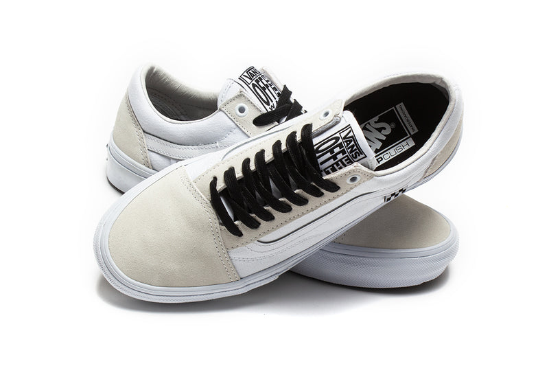 Vans | Skate Old Skool VCU Style # VN0A4BWAWHT1 Color : Essential White