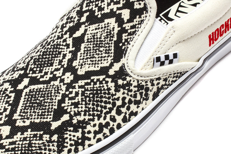 Vans | Skate Slip-On x Hockey Style # VN0A5FCA7W11 Color : White / Black