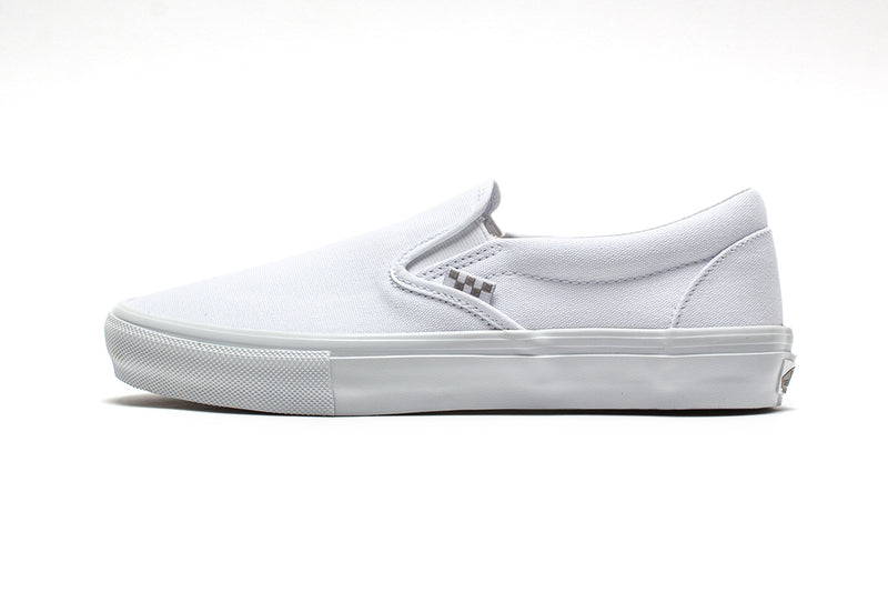 Vans Skate Slip-On Style # VN0A5FCAW001 Color : True White