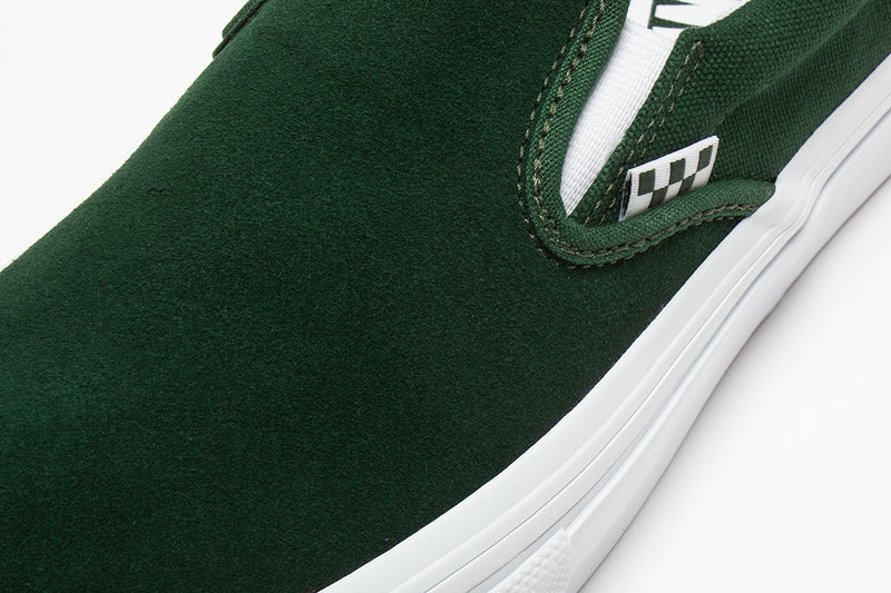 Vans Skate Slip-On : Green / White