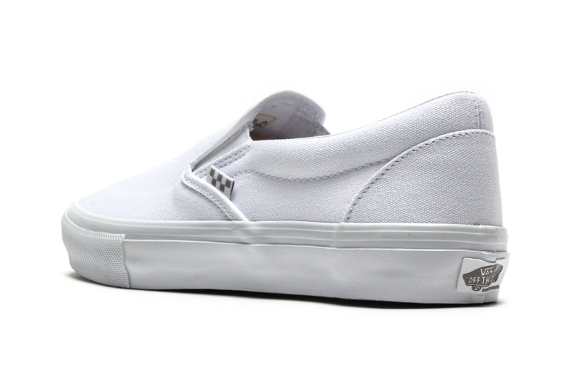 Vans Skate Slip-On Style # VN0A5FCAW001 Color : True White