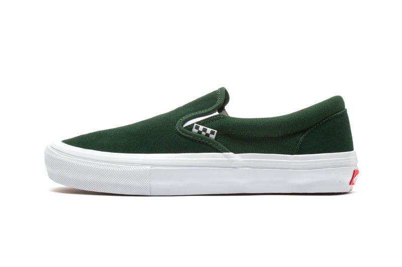 Vans Skate Slip-On : Green / White