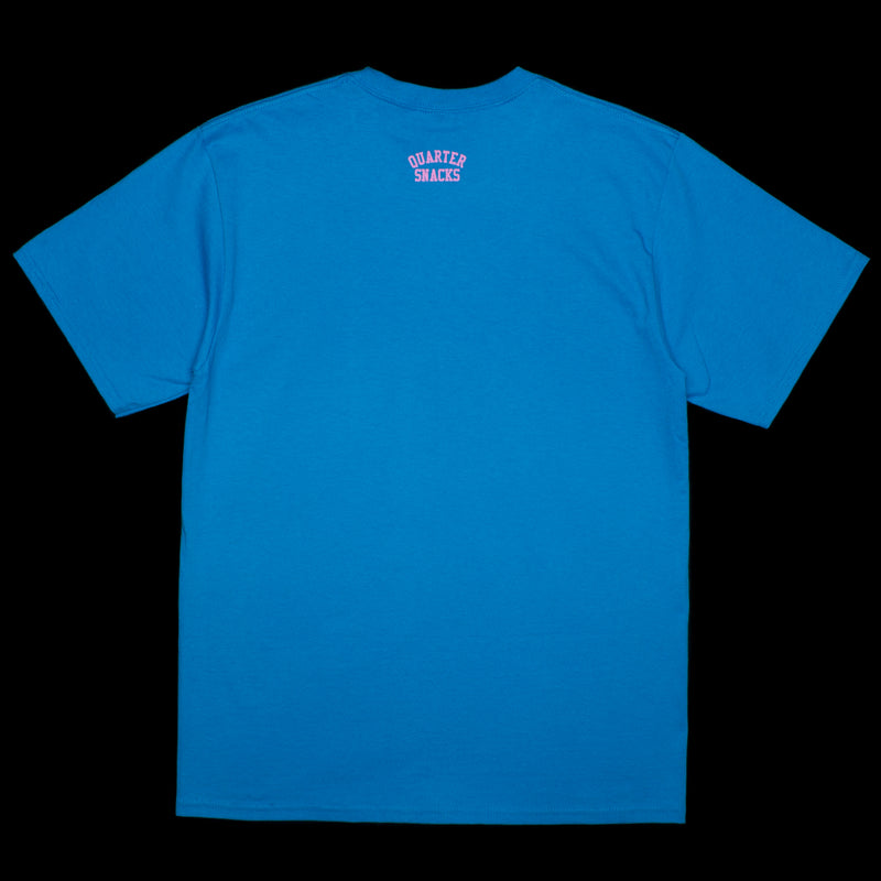 Quartersnacks Skating With You T-Shirt Light Blue  Edit alt text