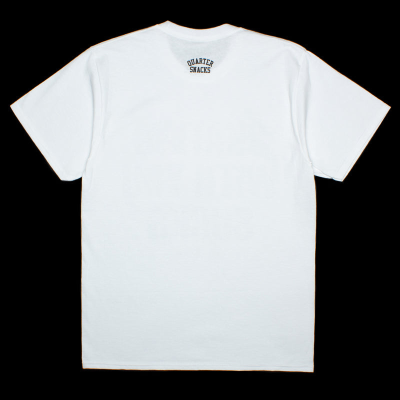 Quartersnacks Skating With You T-Shirt White  Edit alt text
