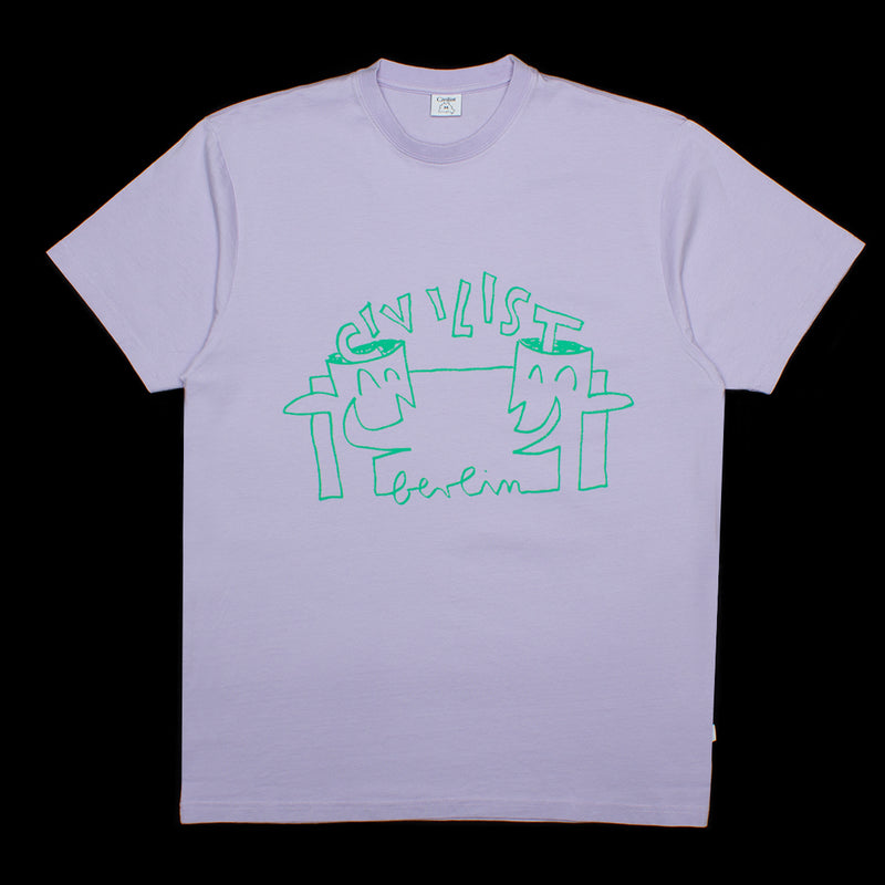 Civilist | Slinky T-Shirt Color : Lavender