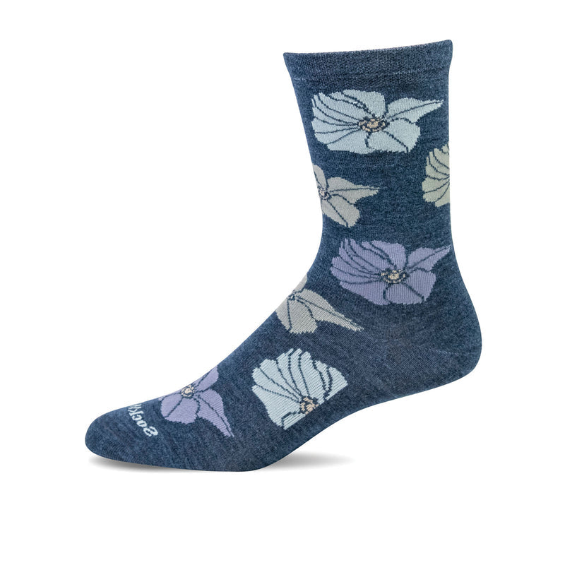 Sockwell Big Bloom Crew Sock (Women) Accessories - Socks - Lifestyle - The Heel Shoe Fitters