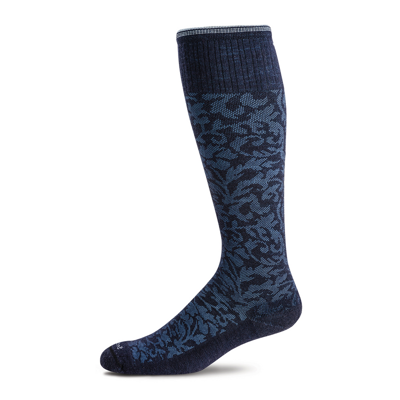 Sockwell Damask Over the Calf Compression Sock (Women) Accessories - Socks - Compression - The Heel Shoe Fitters