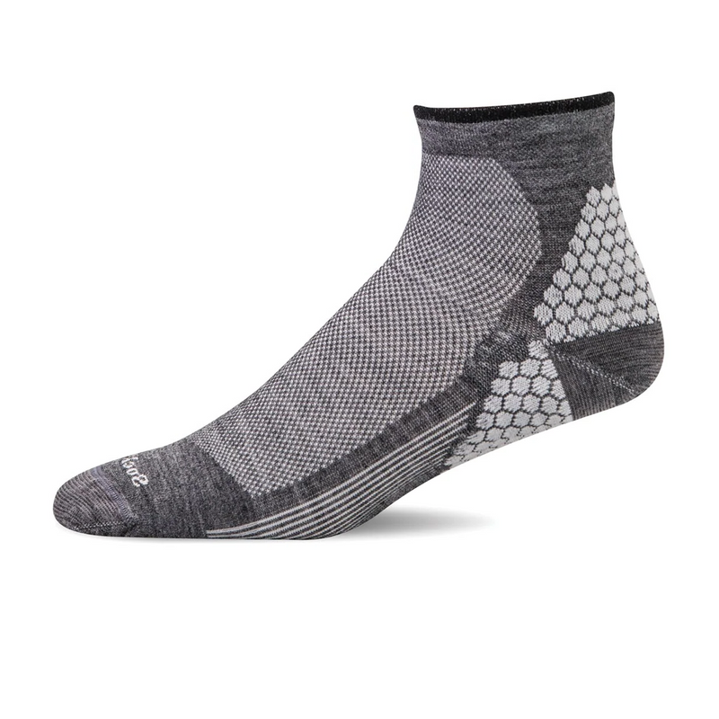 Sockwell Plantar Sport Quarter Compression Sock (Men) Accessories - Socks - Compression - The Heel Shoe Fitters