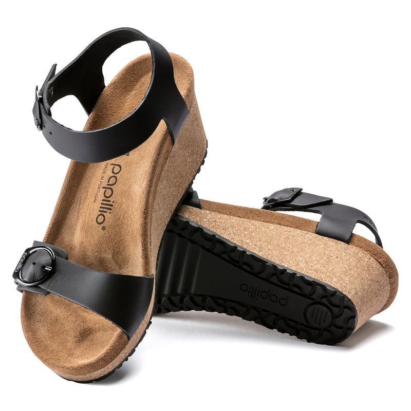 Soley Black Leather