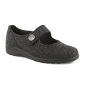 Solidus Kate Wide Mary Jane (Women) - Schwarz Dress-Casual - Mary Janes - The Heel Shoe Fitters