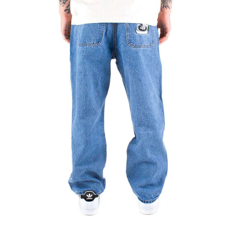 Butter Goods Spinner Denim Jeans : Washed Indigo