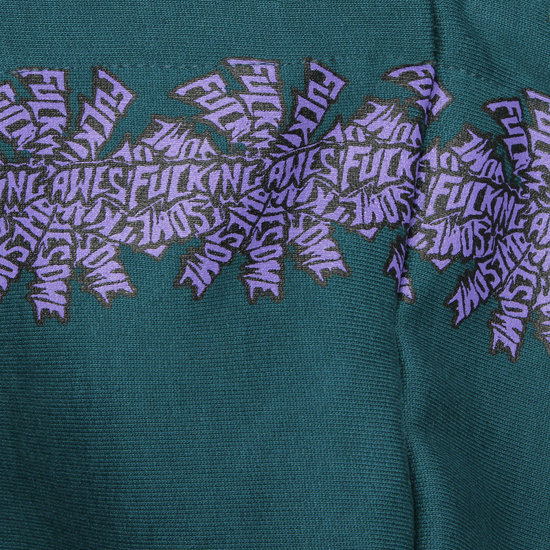 Fucking Awesome Spiral Arc Hoodie Teal