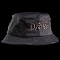 Dime | Split Distressed Bucket Hat Color : Black