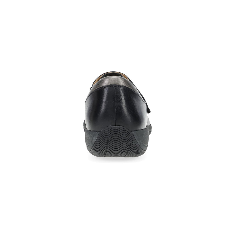 Heel image of Stacy Black Waxy Burnished