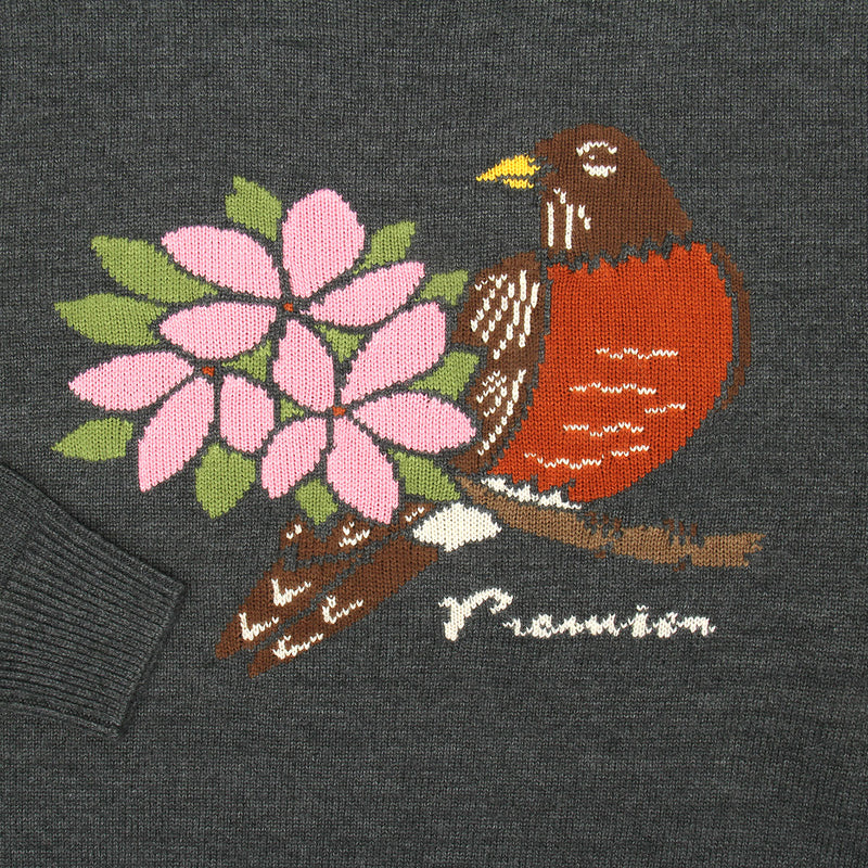 Premier State Knit Sweater Gray