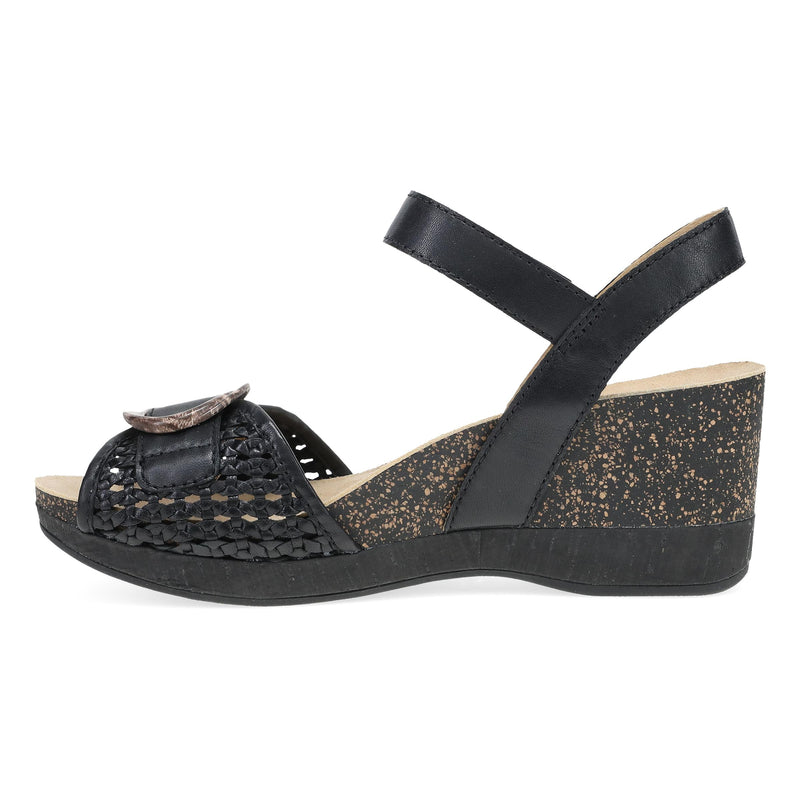 Side image of Stella Black Woven