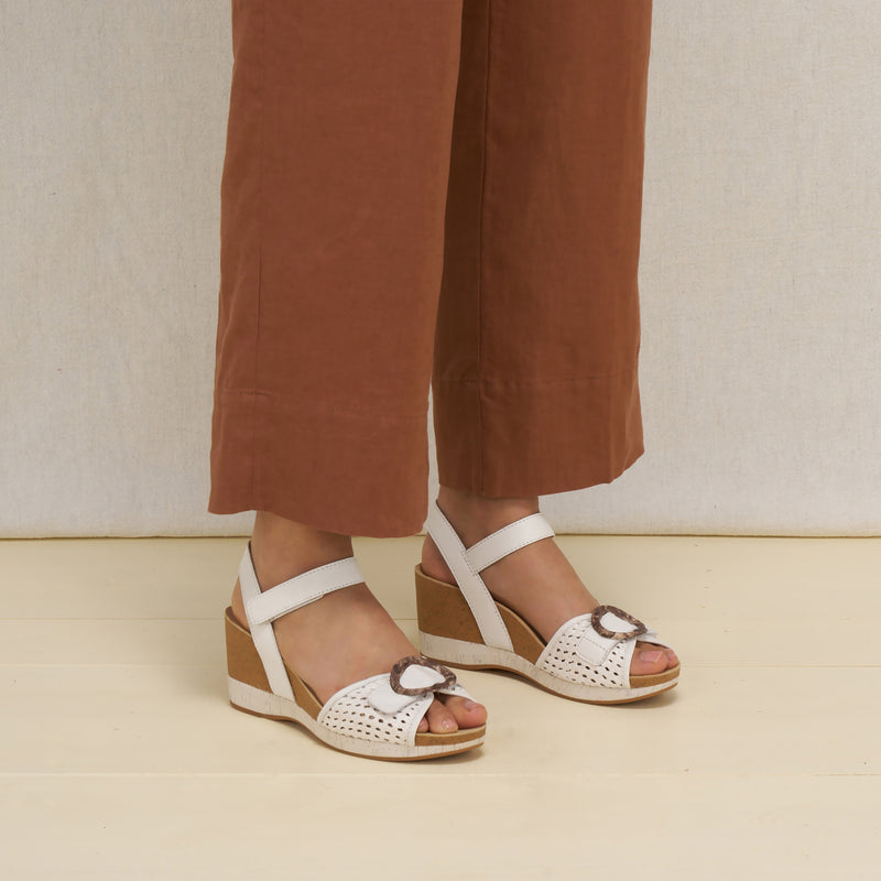 Stella White Woven
