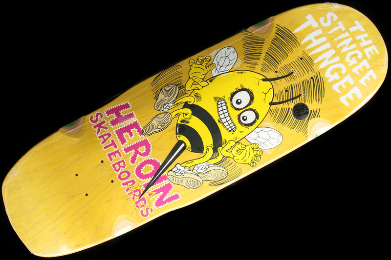 Heroin Stingee Thingee Yellow Deck 9.8"