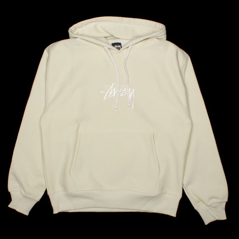 Stussy Stock Logo App. Hoodie Putty