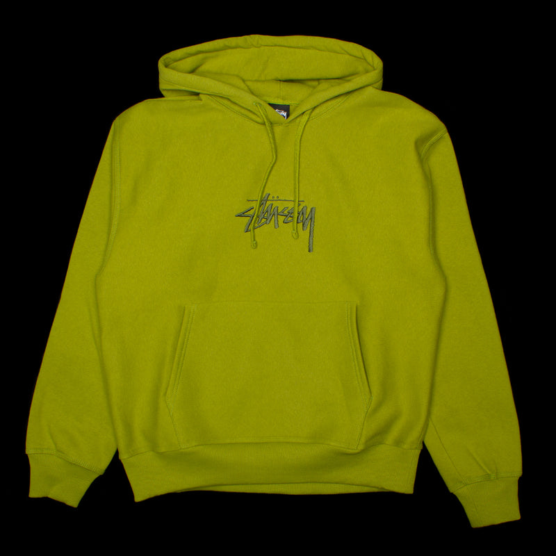 Stussy Stock Logo App. Hoodie : Moss