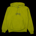 Stussy Stock Logo App. Hoodie : Moss