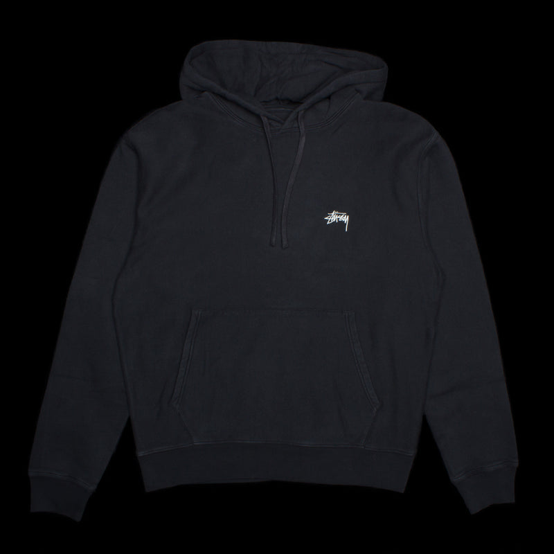 Stussy | Stock Logo Hoodie Style # 118532 Color : Washed Black