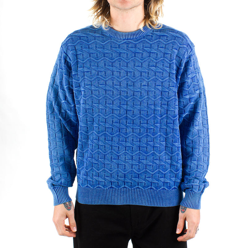 Stussy Strand Sweater : Blue