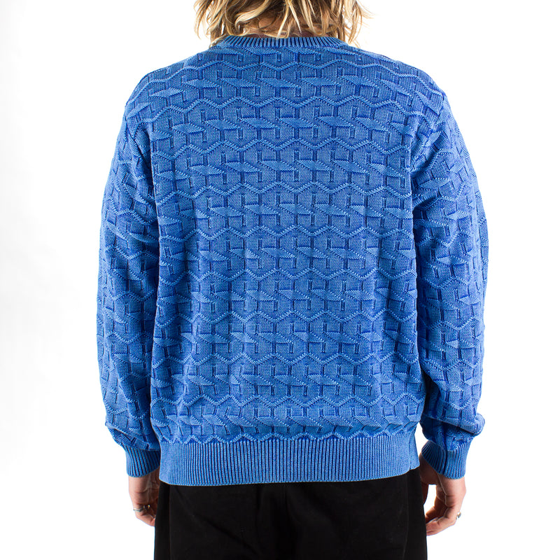 Stussy Strand Sweater : Blue