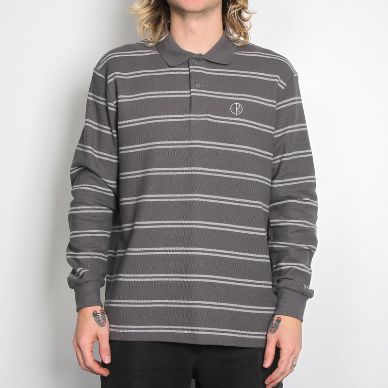Polar Stripe Polo L/S Shirt