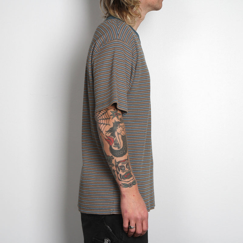 Stripe Shin T-Shirt