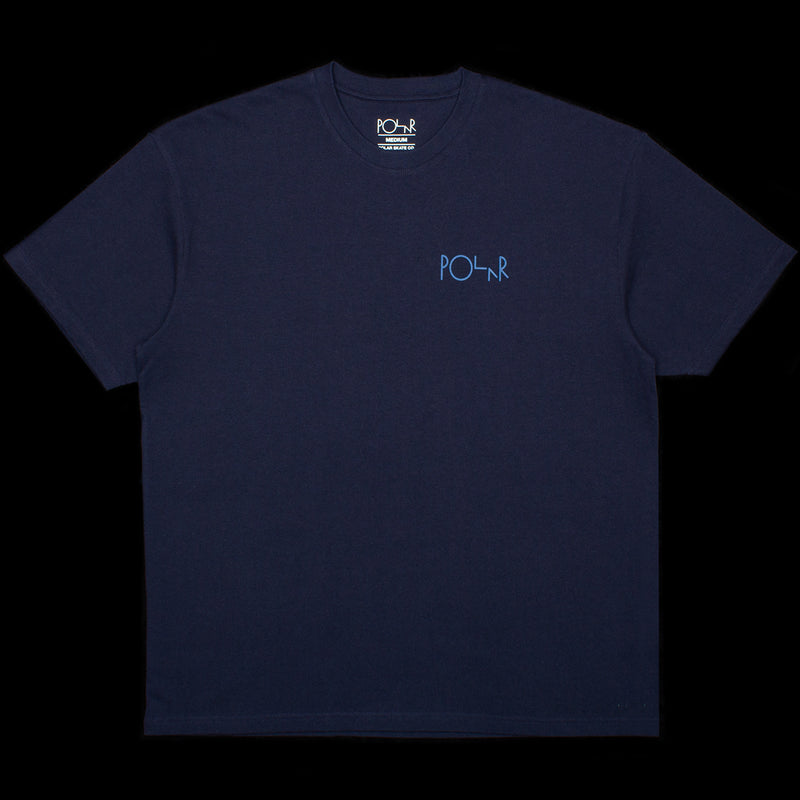 Polar | Stroke Logo T-Shirt Color : Navy