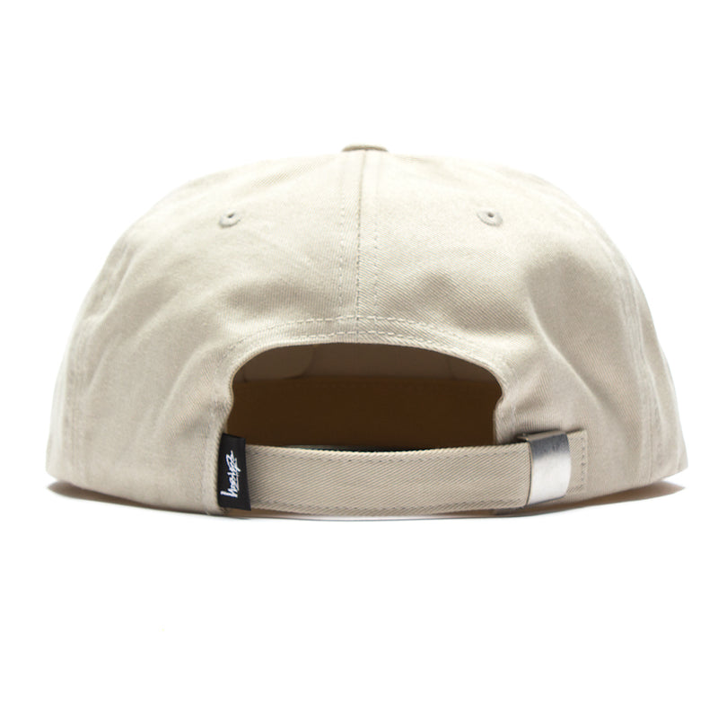 Stussy Stu Arch Strapback Cap Style # 1311066 Color : Off White