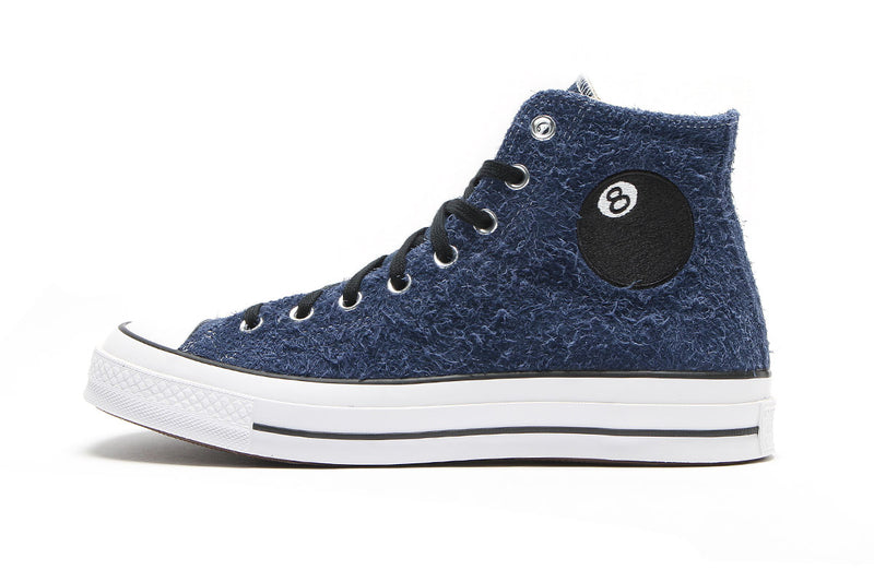 Stussy x Converse Chuck 70 Hi "8-Ball" - Sargasoo Sea