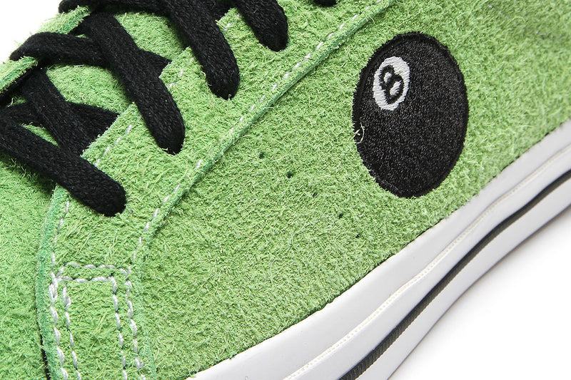 Stussy x Converse One Star Pro "8-Ball" : Green Flash