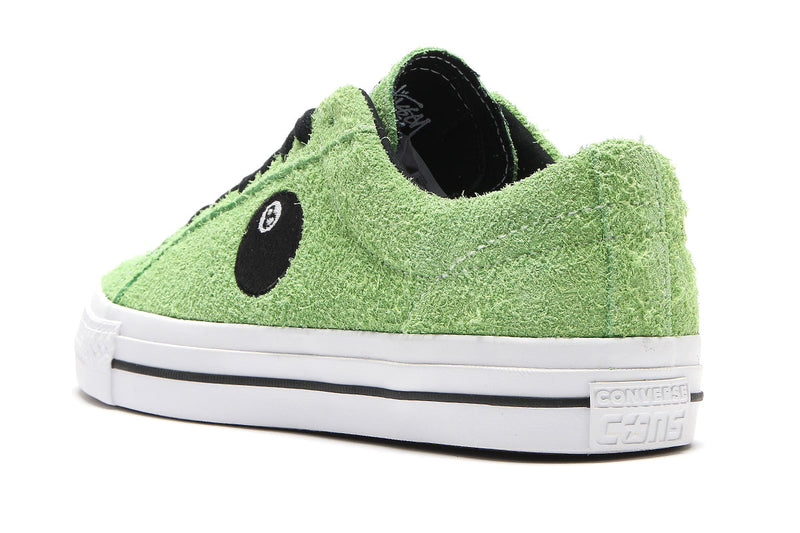 Stussy x Converse One Star Pro "8-Ball" : Green Flash