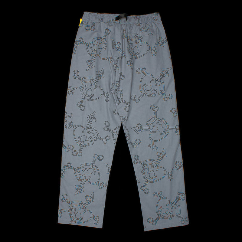 Krooked | Style Eyes Ripstop Double Knee Pants Color : Grey