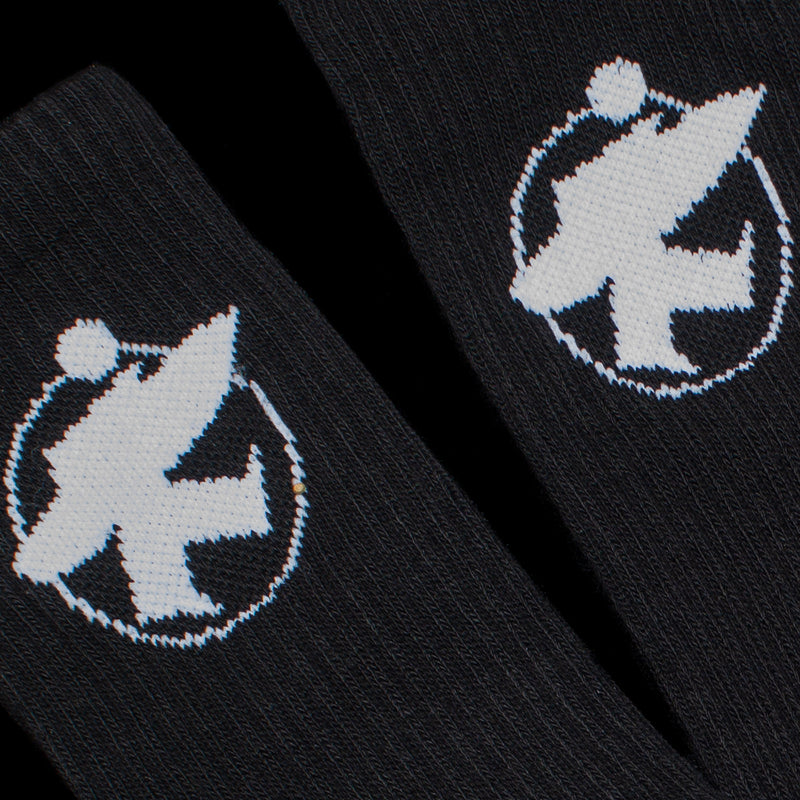 Stussy Surfman Crew Sock Black