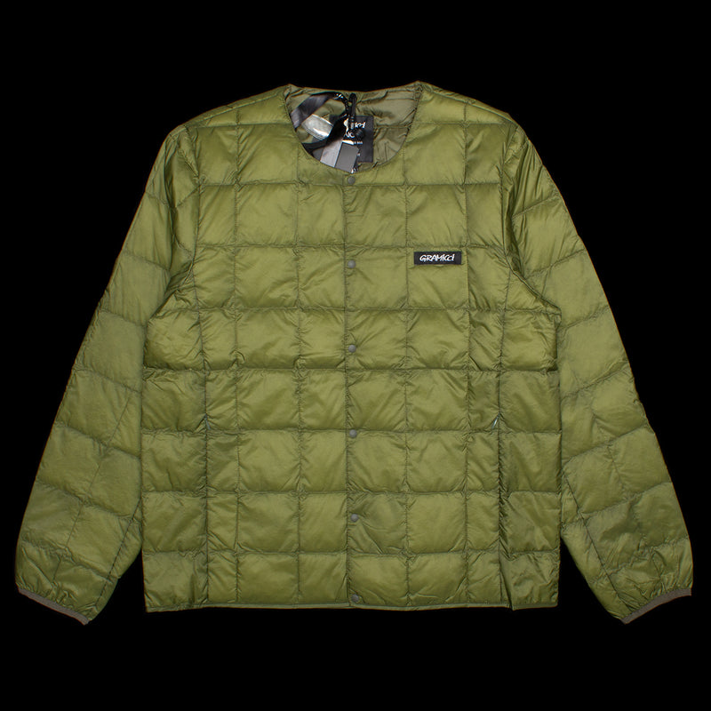 Taion x Gramicci Inner Down Jacket Olive
