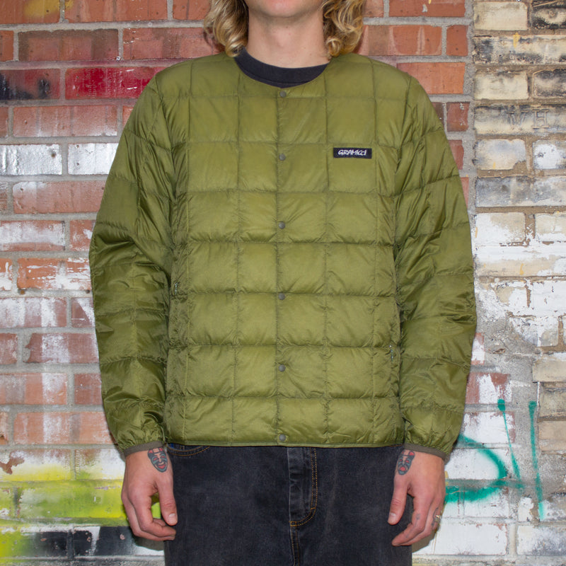 Taion x Gramicci Inner Down Jacket Olive