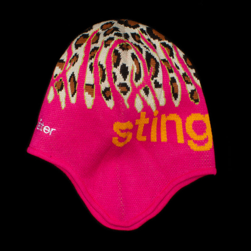 Stingwater | Tall Grass Flap Beanie Color : Cheetah