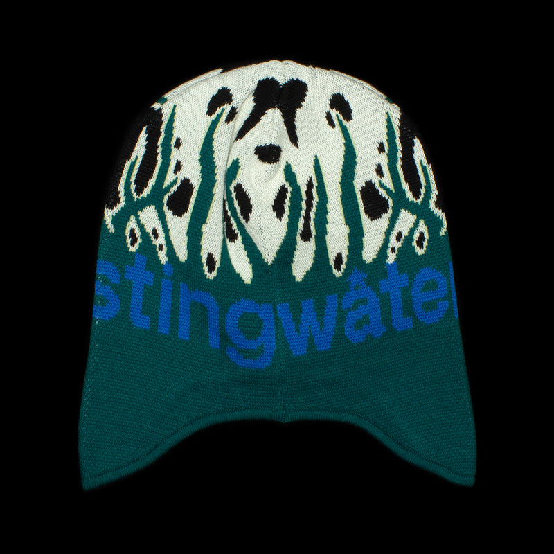 Stingwater | Tall Grass Flap Beanie Color : Cow