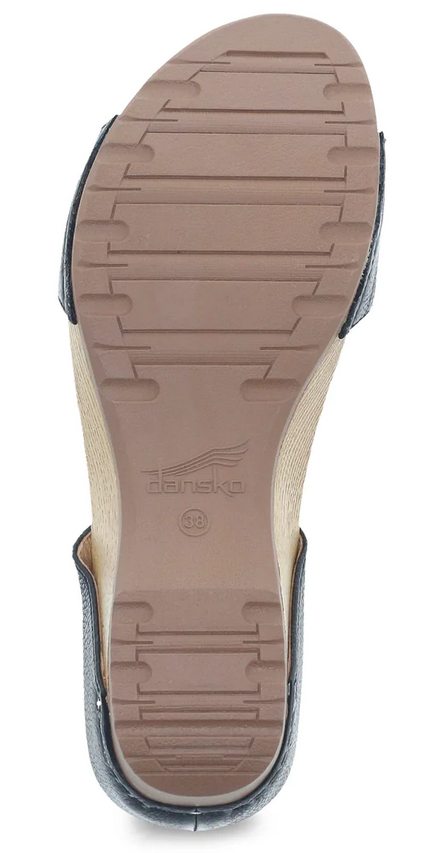 Tanya Black Milled Burnished