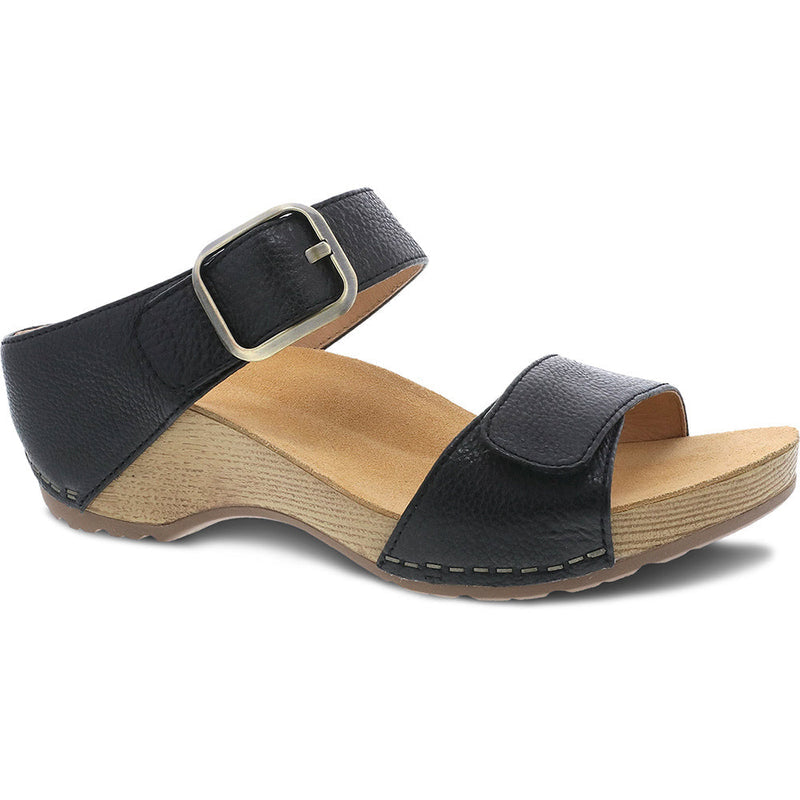 Women's Dansko Tanya in Black Milled Burnished. Sku: 1711-501600