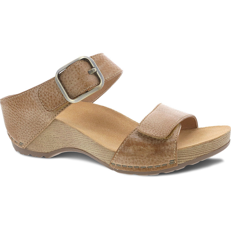 Women's Dansko Tanya in Tan Milled Burnished. Sku: 1711-371600