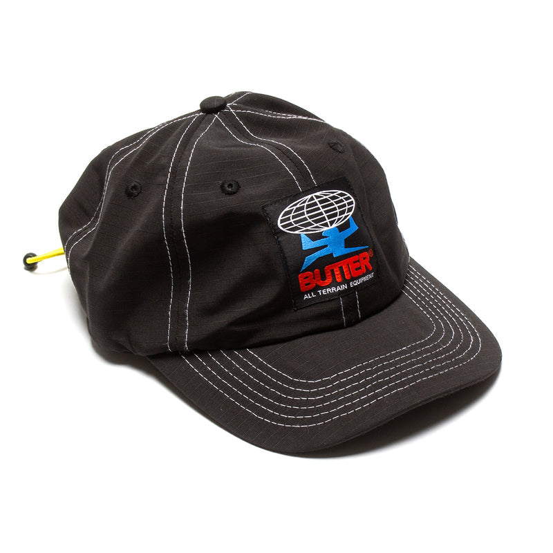 Butter Goods | Terrain 6 Panel Cap Color : Black