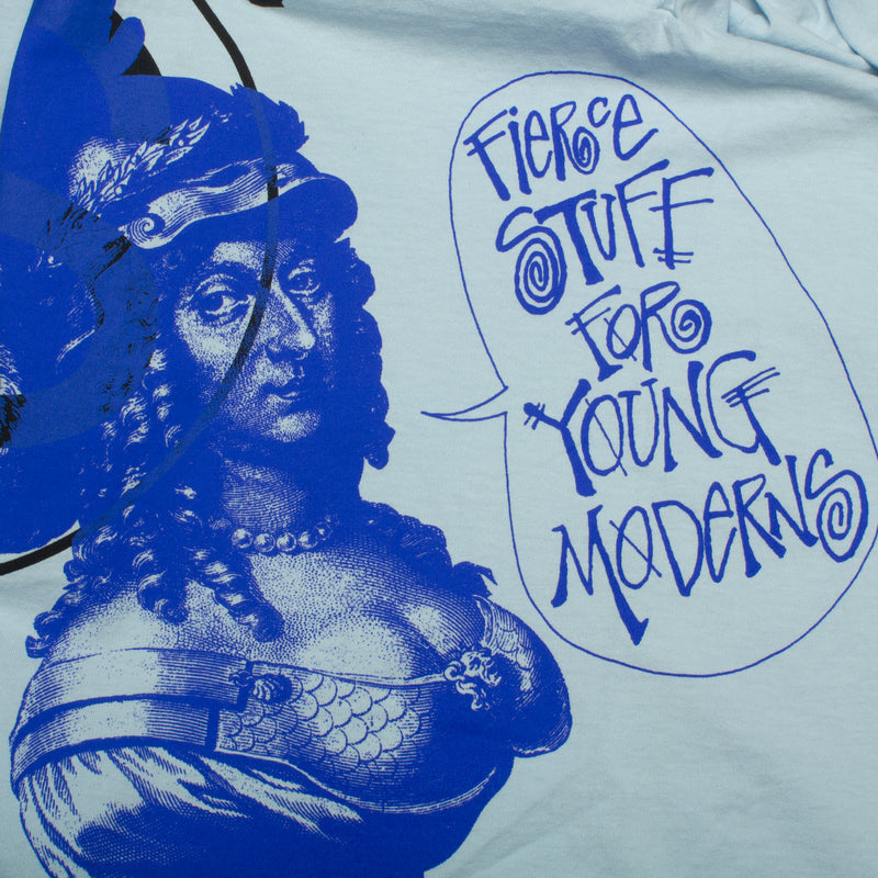 Stussy | Test Strike Pigment Dyed L/S T-Shirt Style # 1994915 Color : Sky Blue