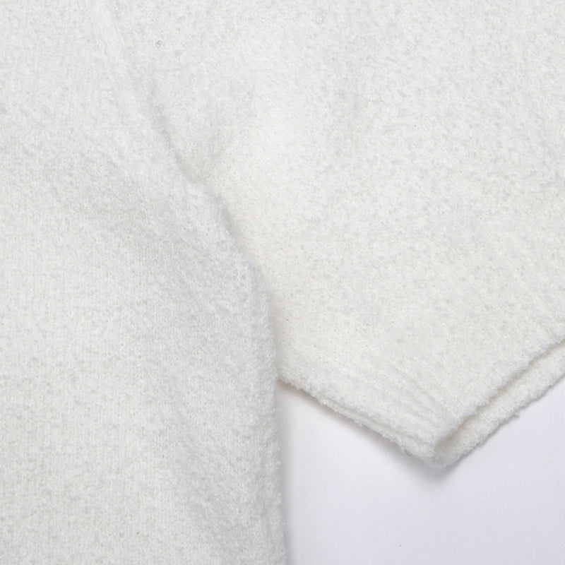 Stussy Textured S/S Polo Sweater Bone